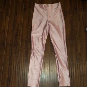American apparel disco pants Pink size M